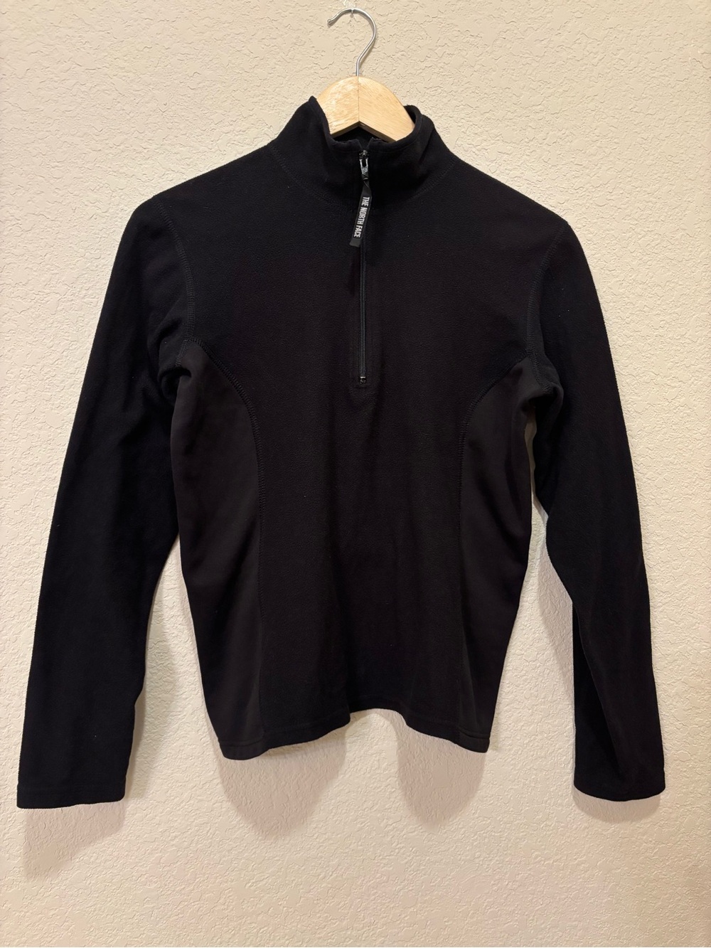 2004 The North Face Women’s Black Quarter-Zip Performance Fleece Pullover Size S